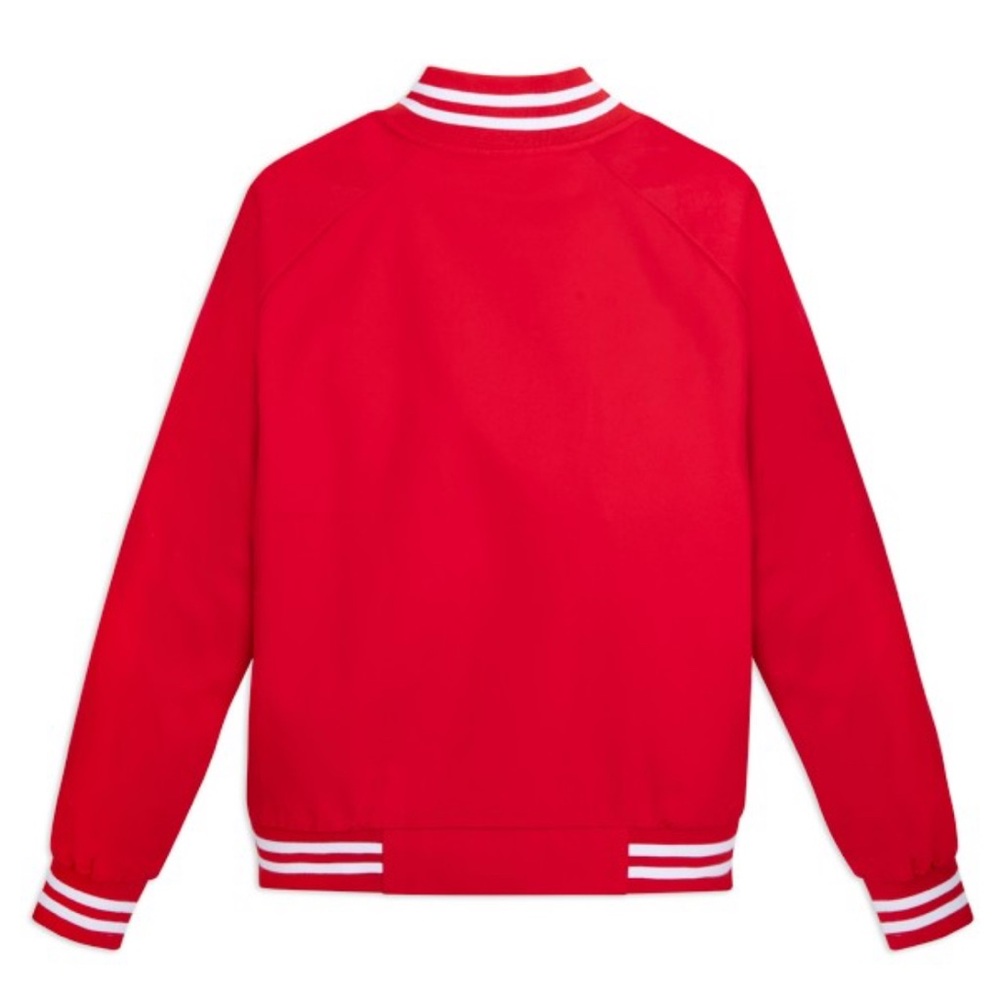 Red MonogramVarsity Mickey Mouse Jacket Pre loved - Picture 2 of 6